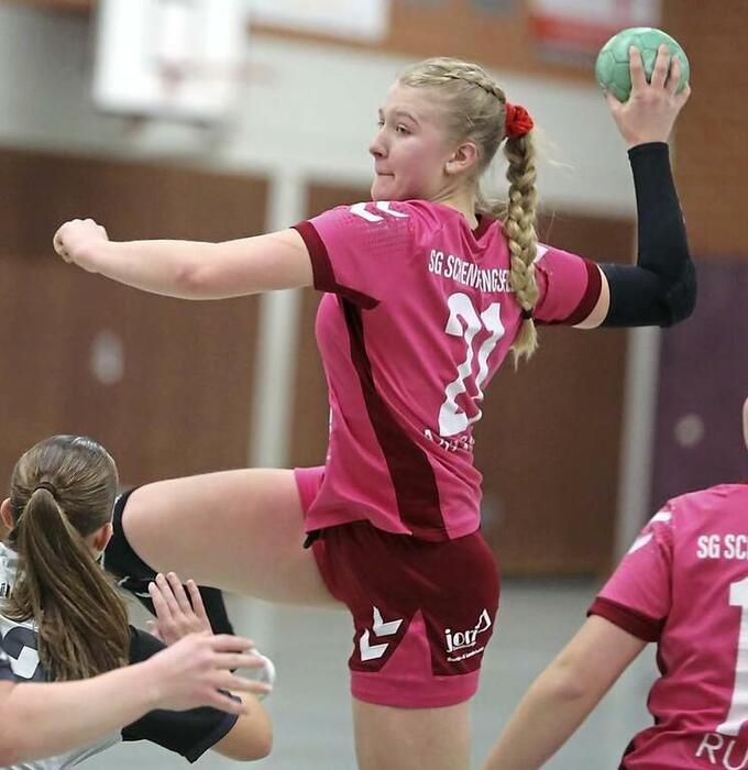 Jugend soll gestärkt werden: Fee Sophie Maronn gehört zu den großen Talenten, die in der neuen HSG Werra/Landeck spielen sollen. © Foto: Friedhelm Eyert Jugend soll gestärkt werden: Fee Sophie Maronn gehört zu den großen Talenten, die in der neuen HSG Werra/Landeck spielen sollen. © Foto: Friedhelm Eyert